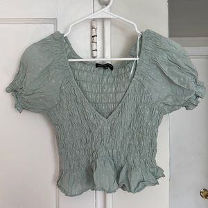 boutique smocked top